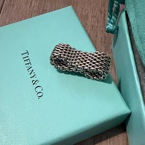 Tiffany & Co. Women’s Silver mesh ring
